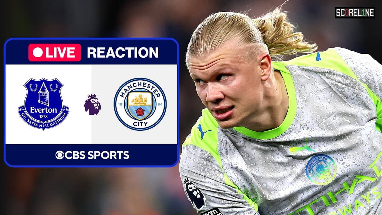 LIVE Reaction: Everton vs Manchester City | EPL Title Race | CBS Sports Golazo
