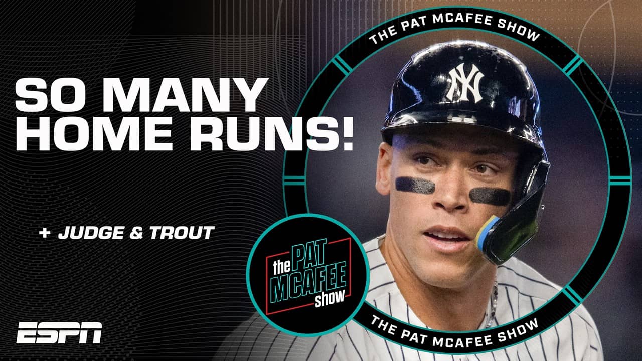 NEW MLB RECORD! 6 multi-home run games IN APRIL! 🤯 | The Pat McAfee Show