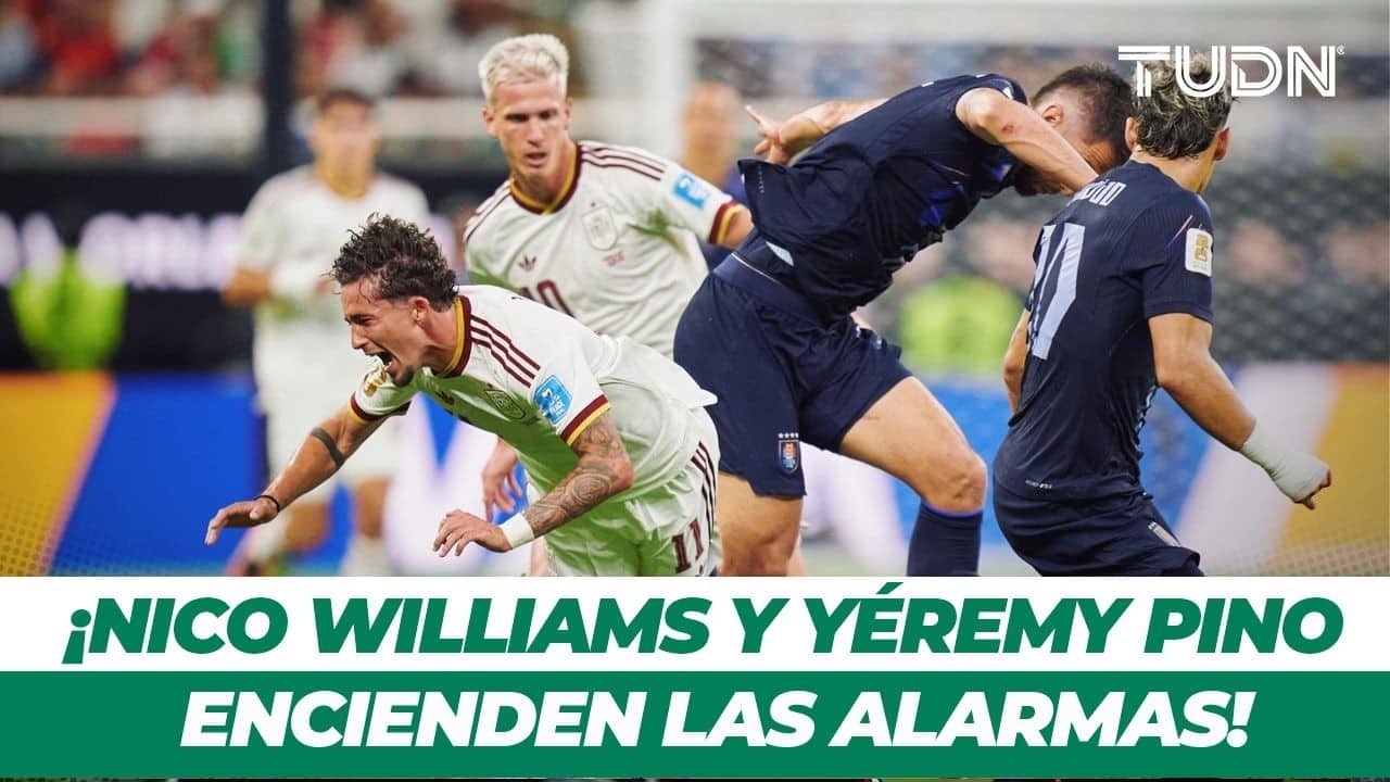 🚨¡Alarma en España! Nico Williams y Yéremy Pino salen lesionados 🚨 | TUDN