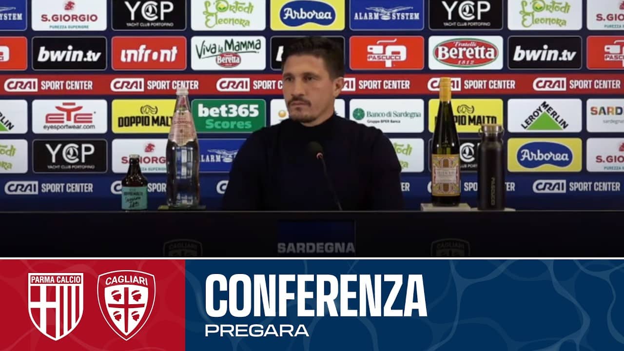 SERIE A ENILIVE |  MISTER PISACANE IN CONFERENZA STAMPA | PARMA - CAGLIARI