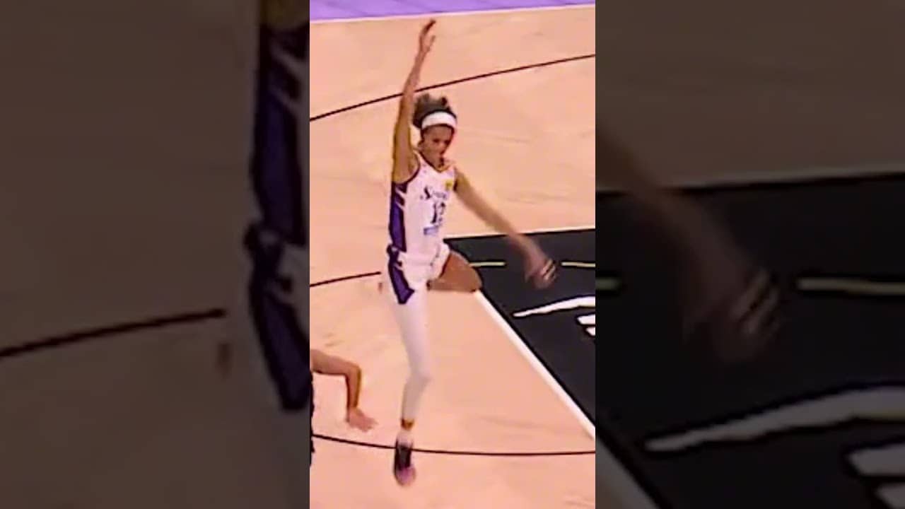Where Are You Going? 🤣😭🔥 #wnba #goldenstatevalkyries #shorts #kaitlynchen #meme