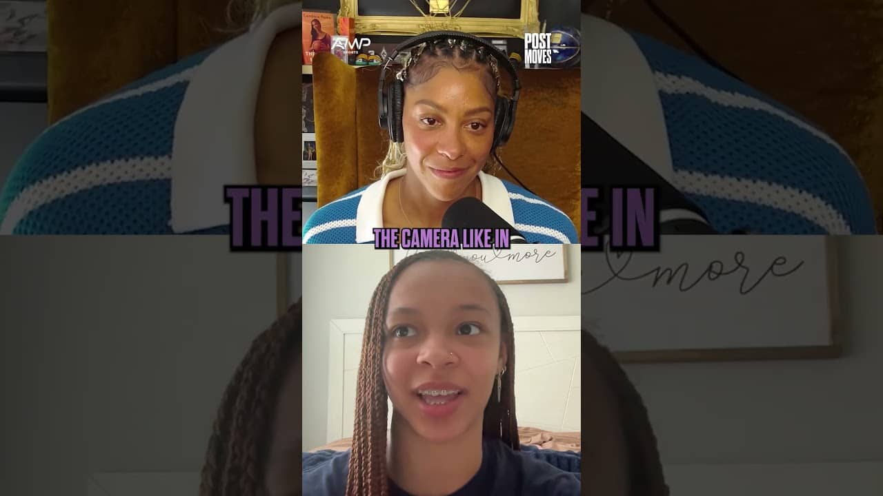 Hannah Hidalgo breaks down her VIRAL bench moment to Candace Parker and Aliyah Boston 💀💀💀