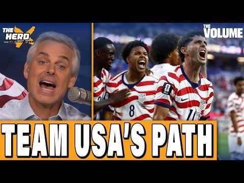 Colin Cowherd: Team USA’s path could lead to a DEEP World Cup run | THE HERD