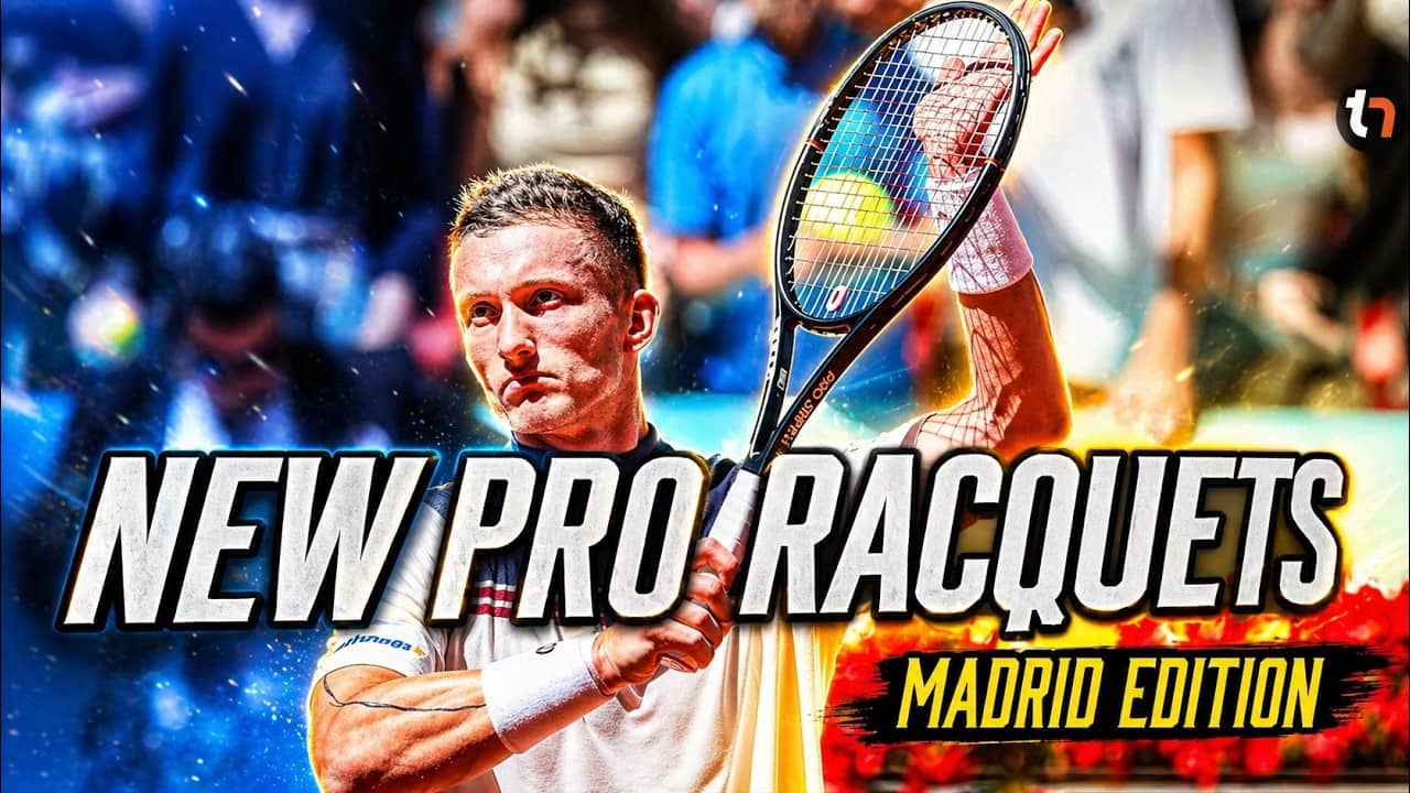 New rackets on tour - Madrid Masters edition