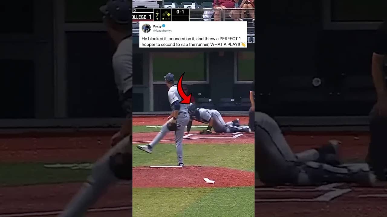 he's the best athlete on the field 👏