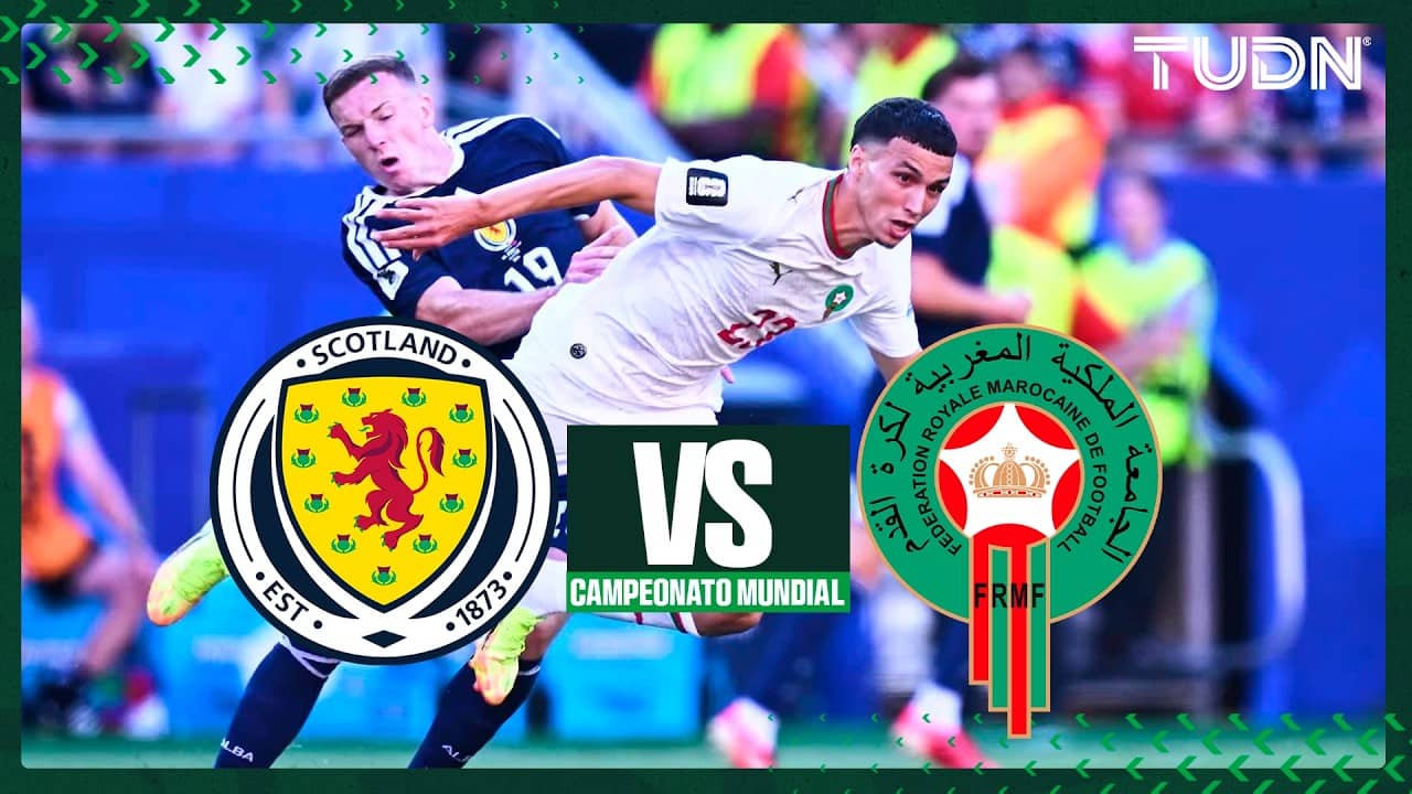 Marruecos vence a Escocia con el gol más rápido de la justa mundialista | TUDN