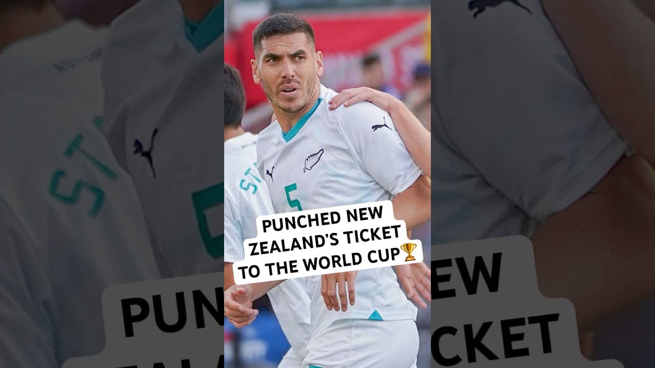 Michael Boxall making New Zealand’s World Cup dreams come to life!🇳🇿
