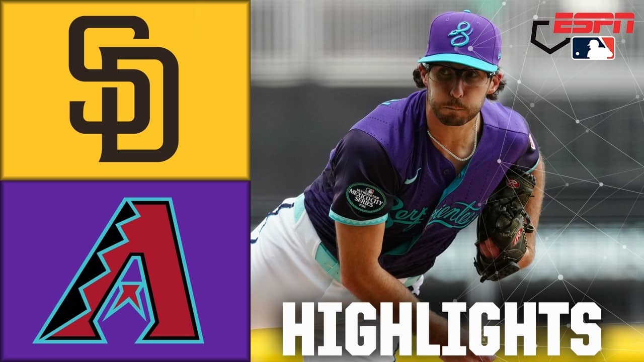Mexico City Series: San Diego Padres vs. Arizona Diamondbacks | Full Game Highlights | ESPN MLB