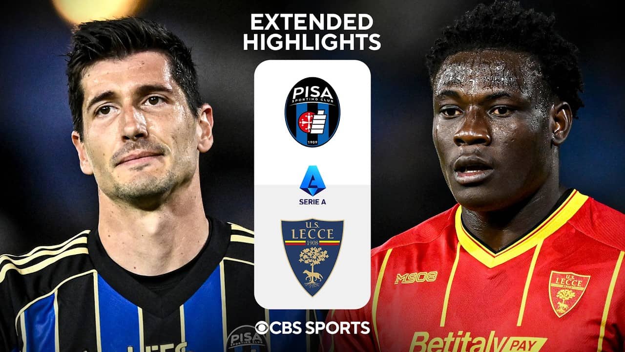 Pisa vs. Lecce: Extended Highlights | Serie A | CBS Sports Golazo