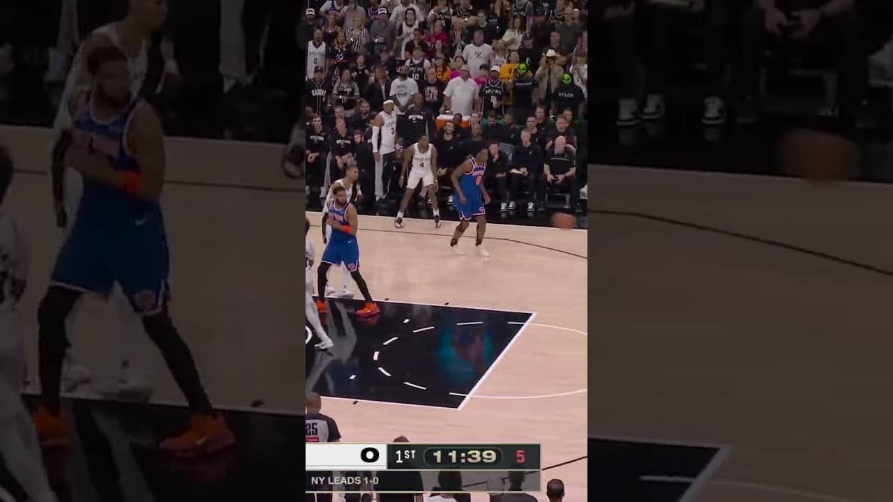 D3V WITH THE FIRST BUCKET #DevinVassell #Spurs #NBAFinals #Threepointer