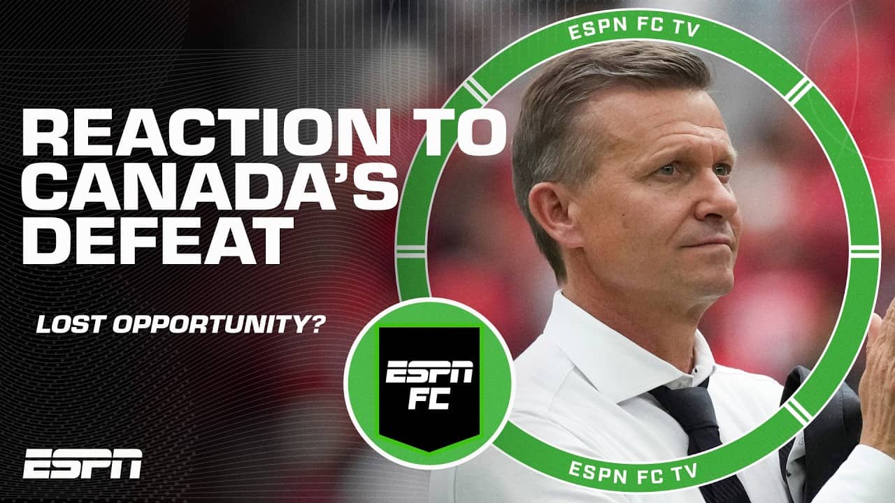 ‘This was there for the taking’ – Reaction to Canada’s loss to Switzerland | ESPN FC