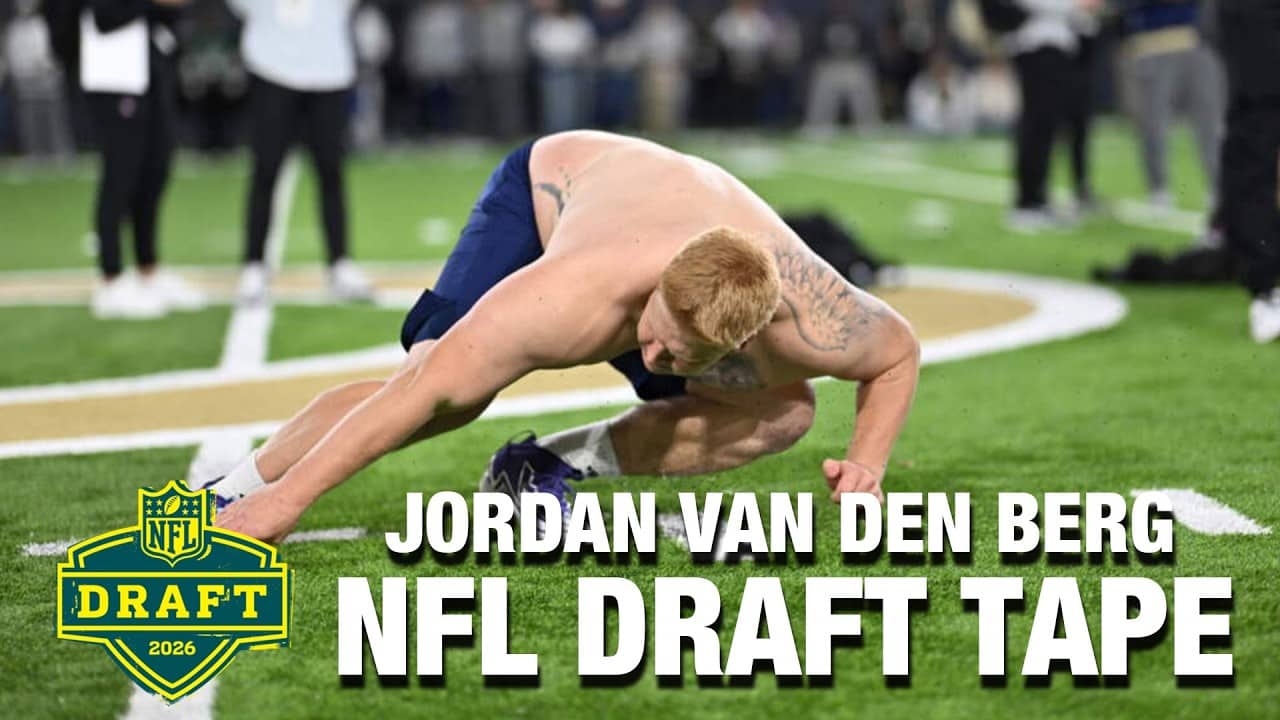 Georgia Tech IDL Jordan van den Berg | 2026 NFL Draft Tape