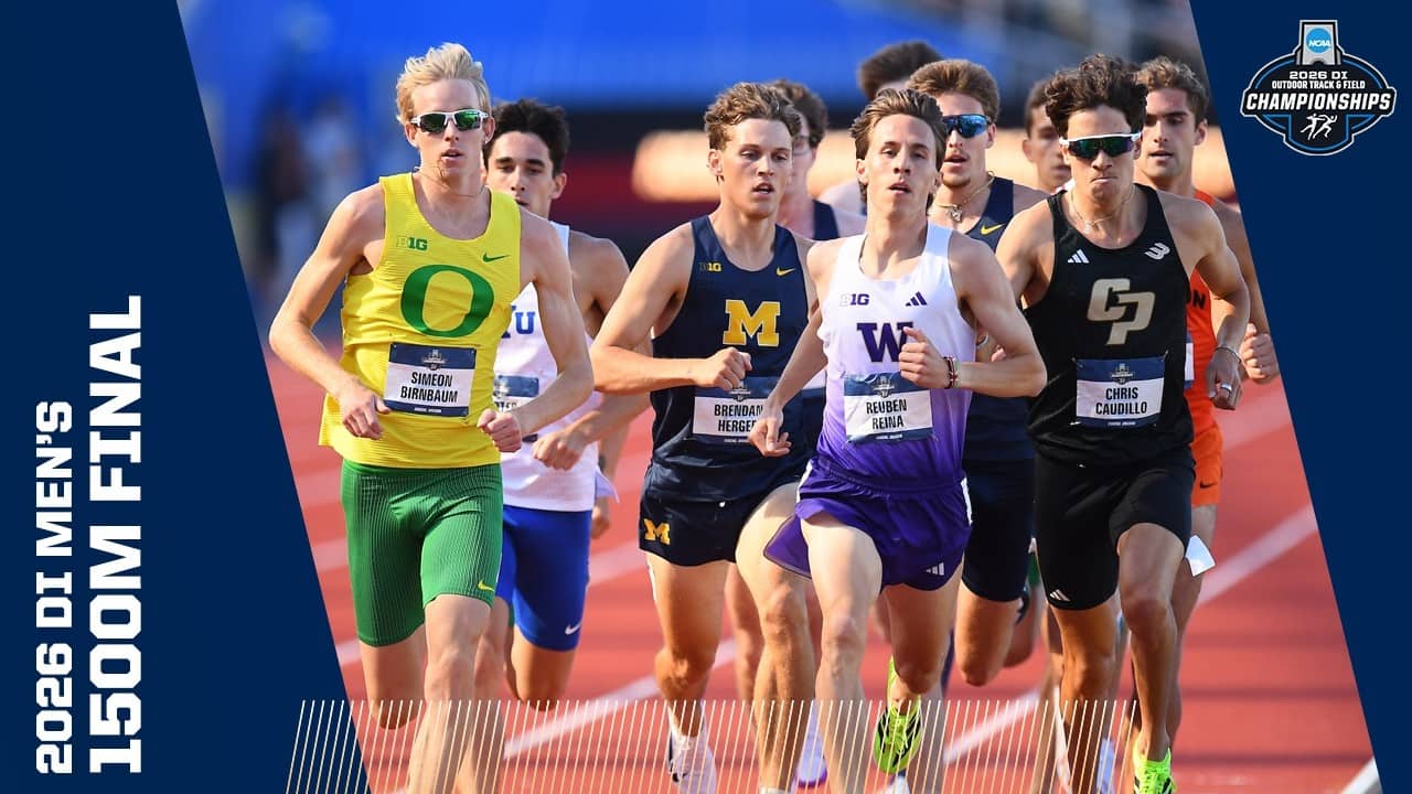 Men's 1500m final - 2026 NCAA outdoor track and field championship
