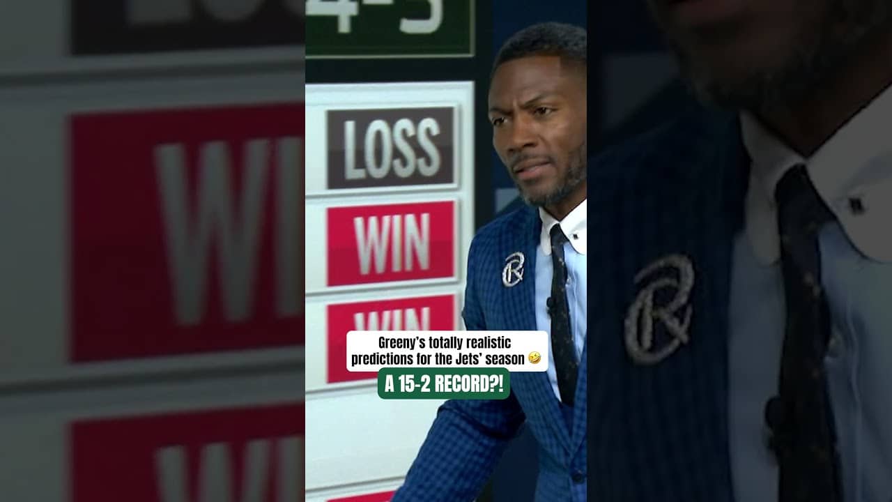It's all up from here for Greeny's Jets 🤣