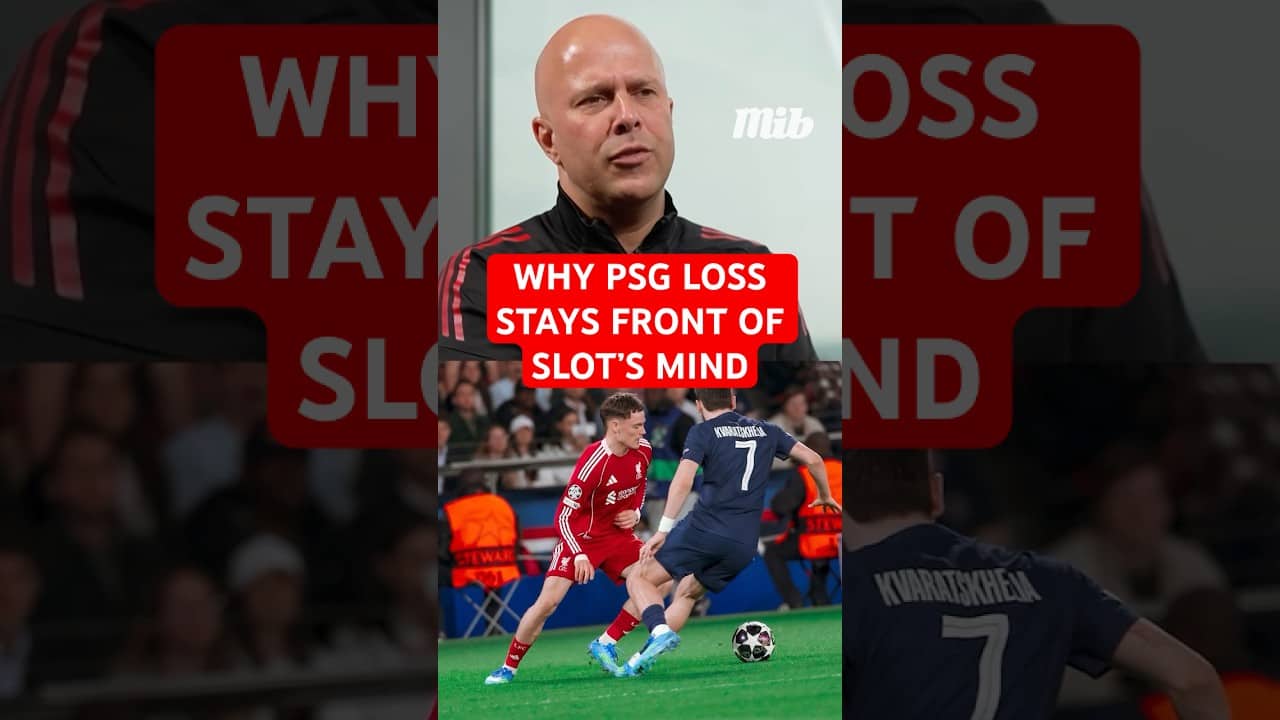 ARNE SLOT ON TACTICAL DECISIONS VS. PSG 👀