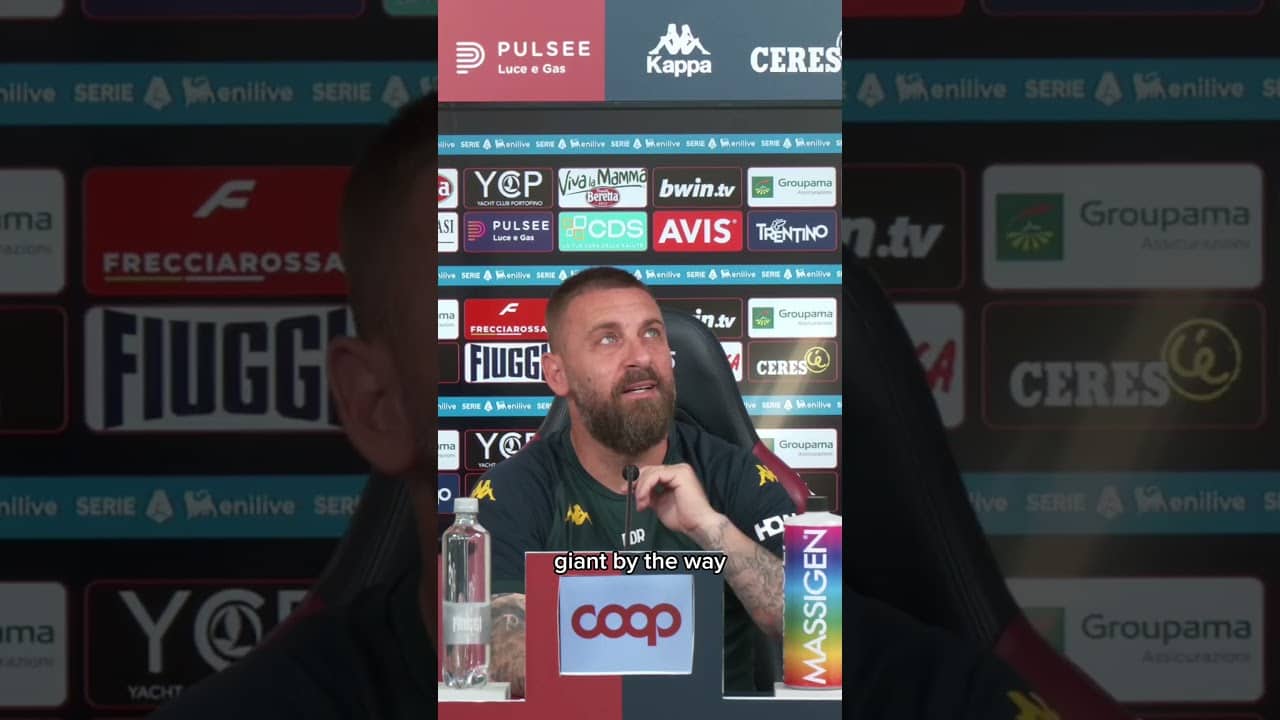 La vera protagonista di oggi🍯🐝 #genoa #derossi