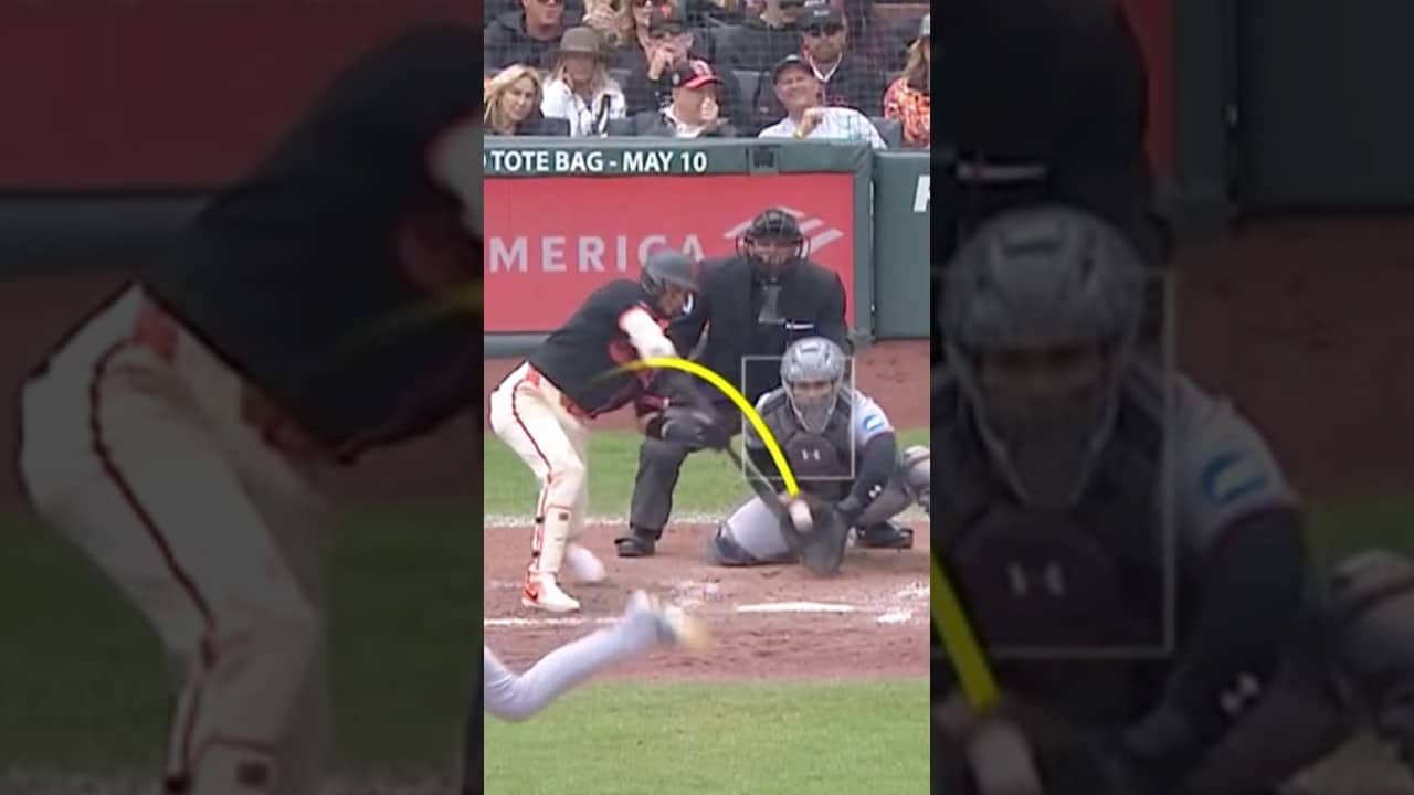How did Luis Arraez get a hit off this pitch a foot below the zone?!