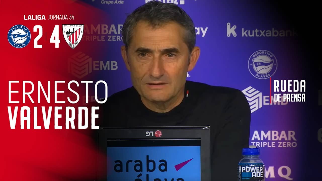 🎙Ernesto Valverde | post Deportivo Alavés 2-4 Athletic Club | LaLiga EA Sports 2025/26 MD34