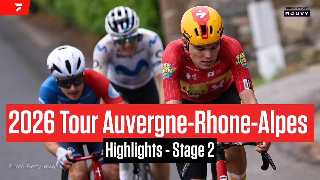 Tour Auvergne-Rhone-Alpes 2026 Stage 2 Highlights
