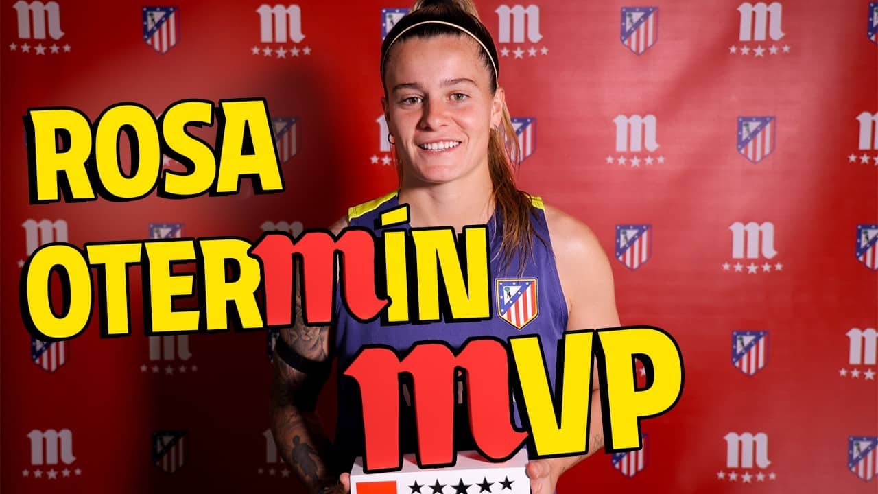🏆 Rosa Otermín scoops March 'Jugadora Cinco Estrellas' powered by Fútbol Mahou MVP award