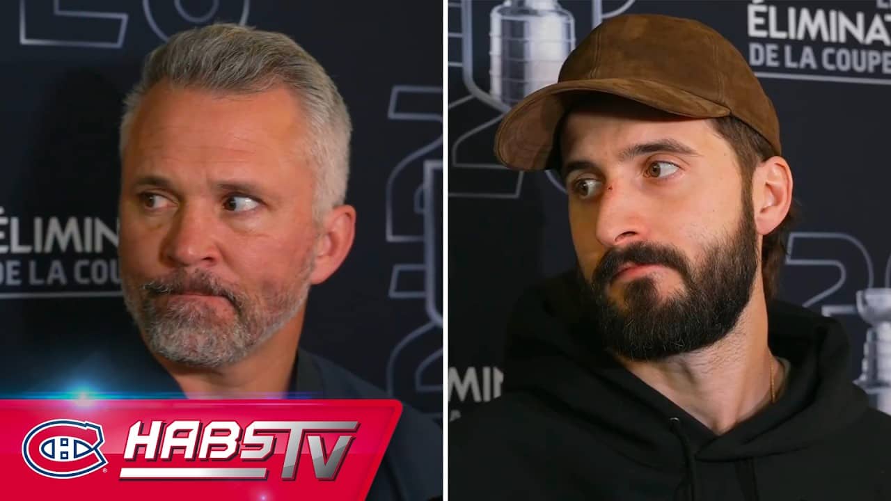 The Canadiens address the media in Buffalo | FULL PRESS CONFERENCES