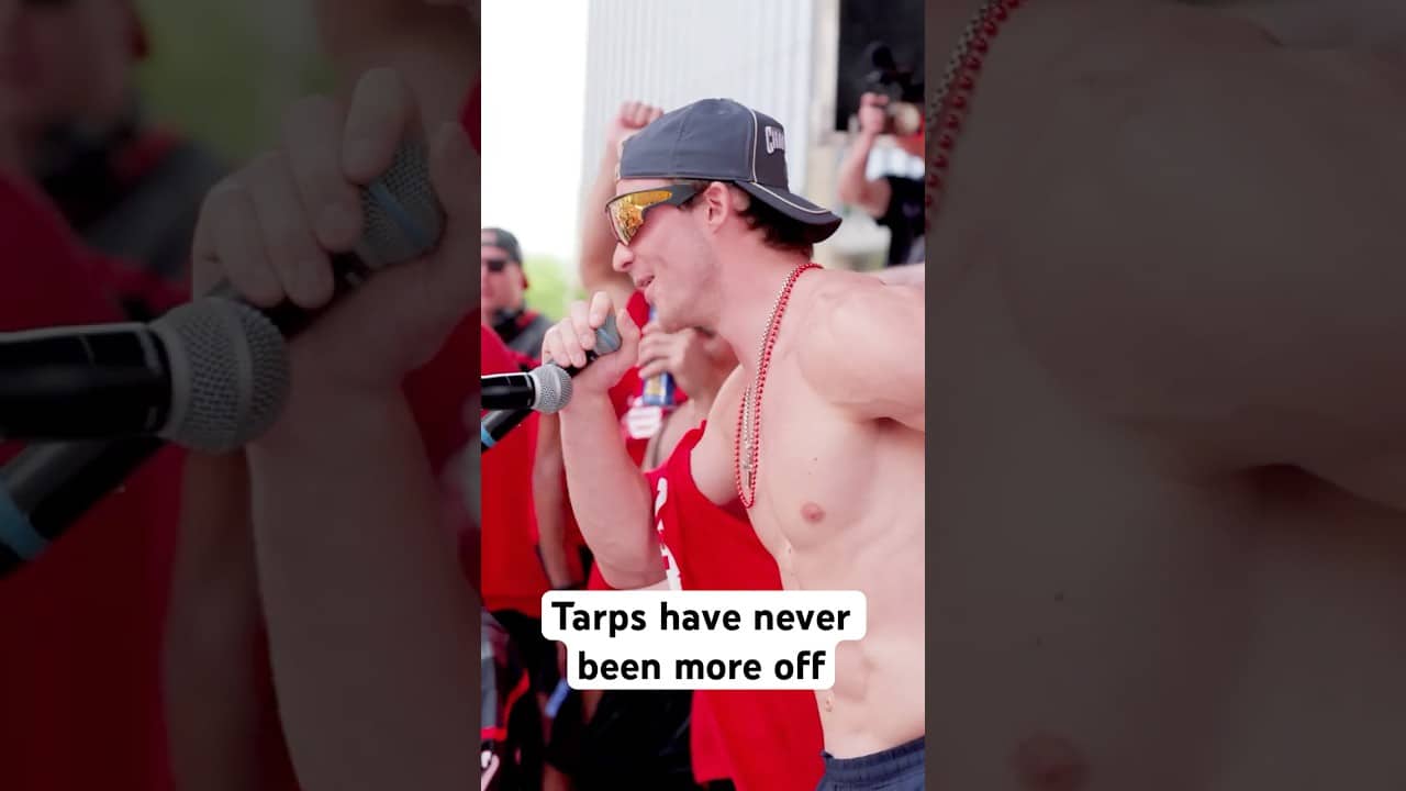 Tarps are always off