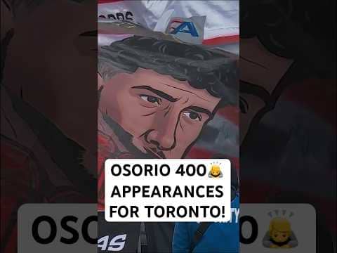 Jonathan Osorio👏 CELEBRATES 400 MATCHES with Toronto!