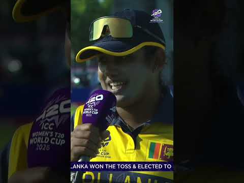 Chamari Athapaththu wins the toss for Sri Lanka and elects to field 🪙