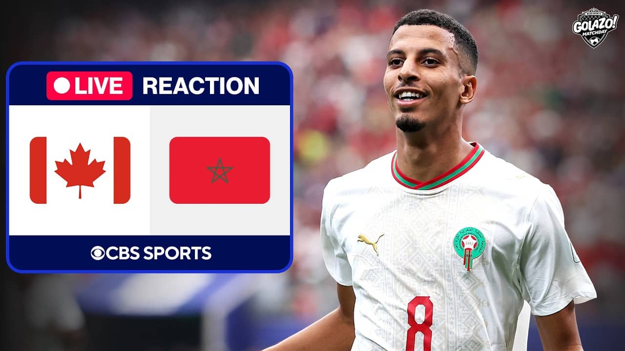 Golazo Matchday LIVE: Morocco ADVANCES to Quarter Finals after win vs. Canada