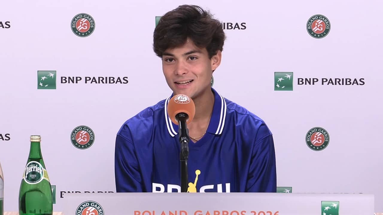 Roland-Garros 2026 - Luis Guto Miguel boys’ singles champion: “I Will Never Forget This Day”
