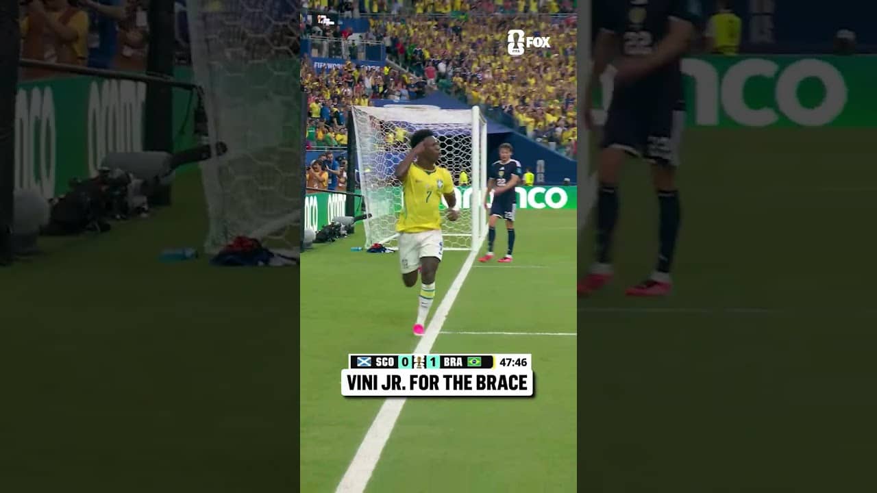 NOW VINI JR. GETS HIS BRACE 🇧🇷