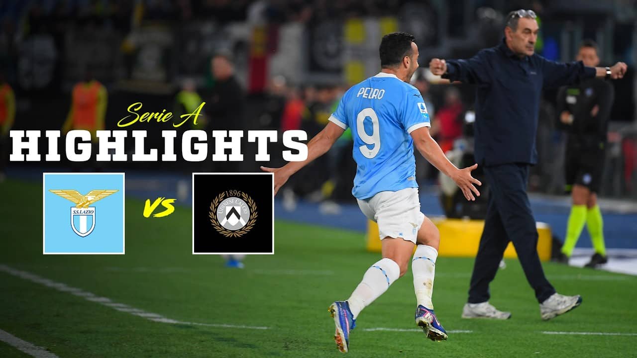 📽️ PARI IN EXTREMIS | LAZIO-UDINESE 3-3 | HIGHLIGHTS SERIE A