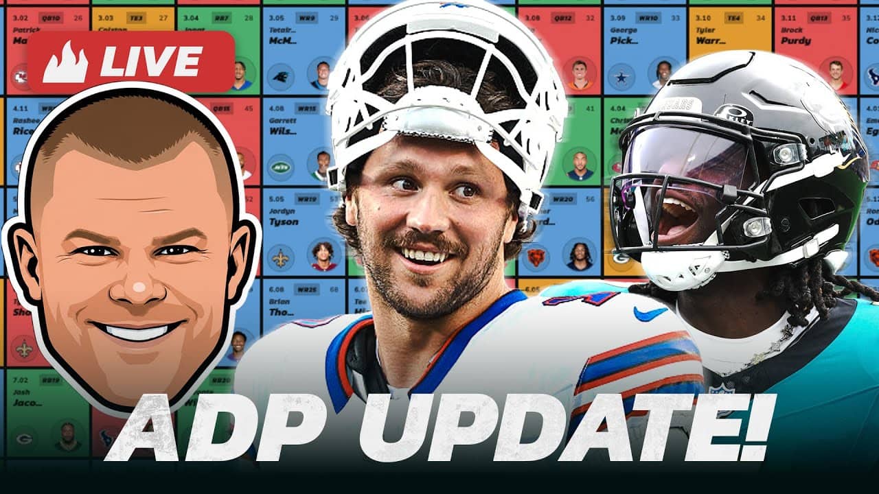 Fantasy Football ADP Risers & Fallers: Biggest Draft Takeaways Right Now