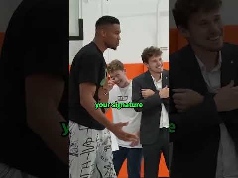 Show Giannis Your Signature Move!