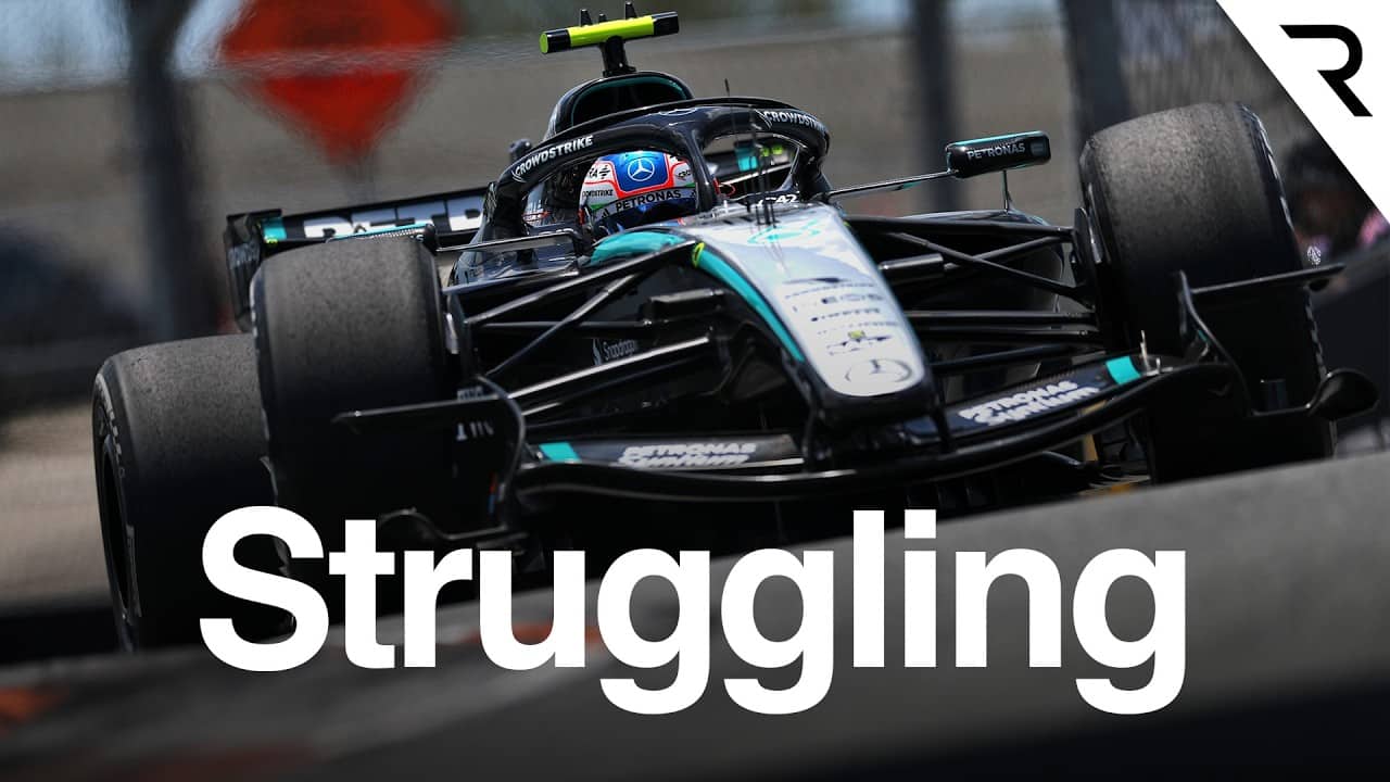 Why Mercedes is suddenly struggling in Miami