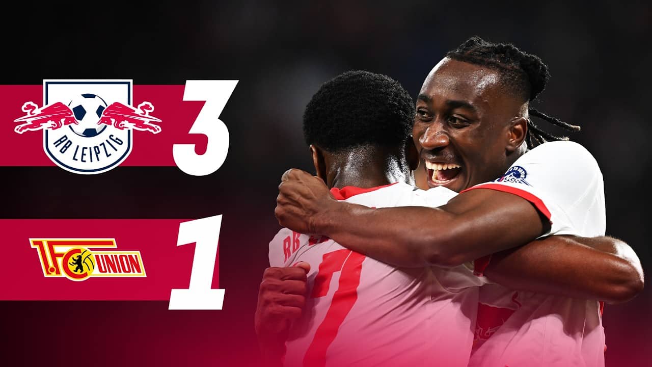 RB Leipzig on fire! 🔥 Champions League push continues | RB Leipzig vs Union Berlin | Highlights