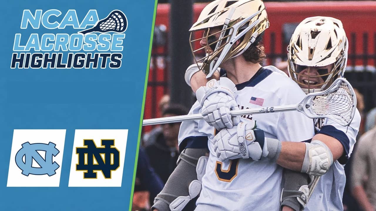 North Carolina vs Notre Dame | NCAA College Lacrosse Highlights | April 11, 2026