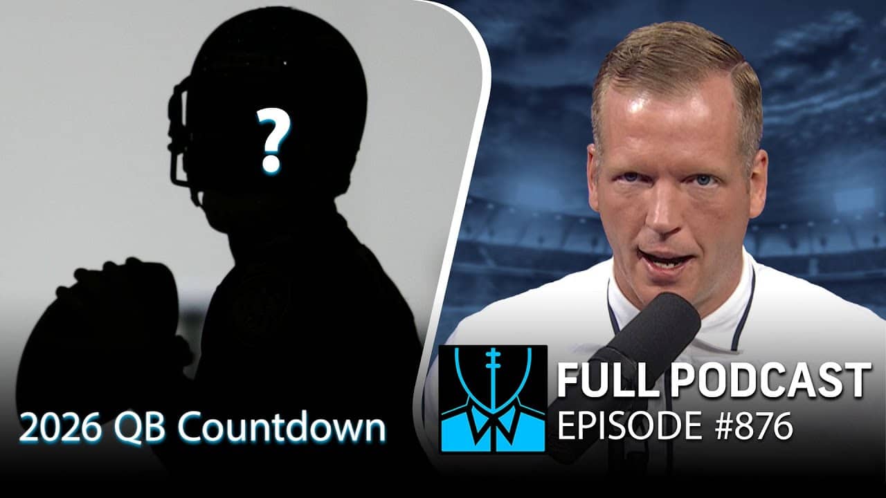 Chris Simms' QB Countdown rolls on | Chris Simms Unbuttoned (FULL Ep. 876) | NFL on NBC