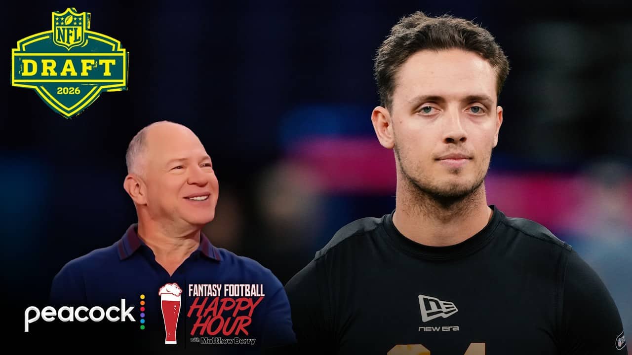 NFL Draft Round 2-3 reactions: Beck, Allar go + Tight ends fly | Fantasy Football Happy Hour (FULL)