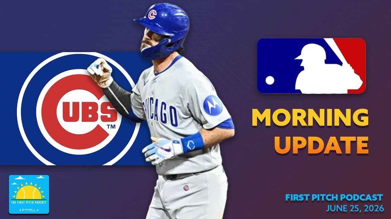 Dansby Swanson Has A Career Day I Daily MLB News and Notes I First Pitch Podcast 6/25/26