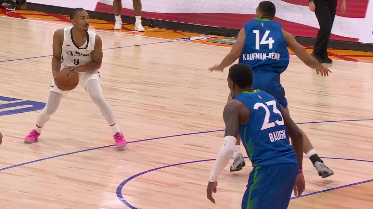 Kobe Bufkin Highlights vs. Timberwolves | 2026 Summer League
