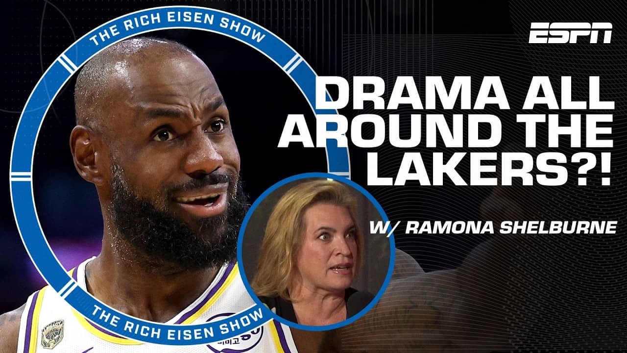Has LeBron EVER CONNECTED w/ Los Angeles? Ramona Shelburne breaks it down... | The Rich Eisen Show