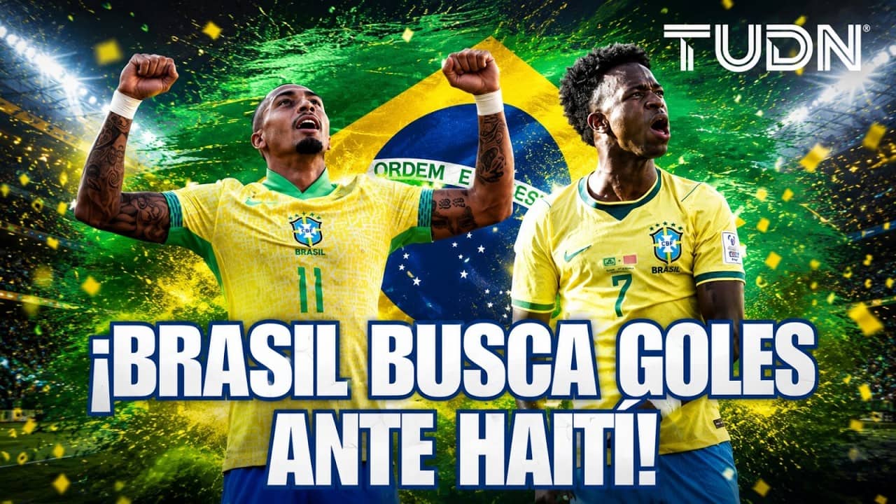 🔥 BRASIL VA CON TODO: ¡Vinícius, Raphinha y compañía preparan sus armas para Haití! | TUDN