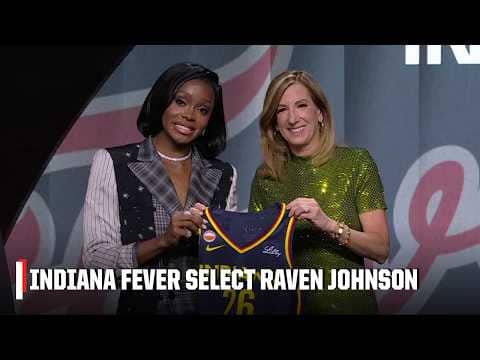 Indiana Fever select Raven Johnson with 10th overall pick | 2026 WNBA Draft