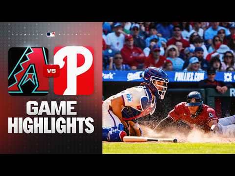 D-backs vs. Phillies Game Highlights (4/12/26) | MLB Highlights