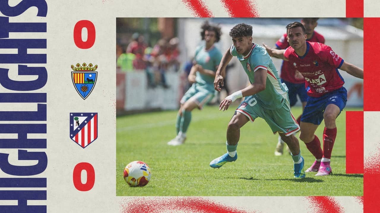 Teruel 0-0 Atlético Madrileño | HIGHLIGHTS, Primera Federación, MD33