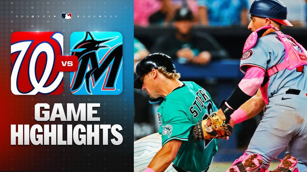 Nationals vs. Marlins Game Highlights (5/10/26) | MLB Highlights