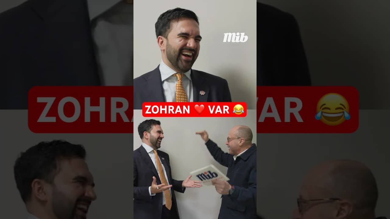 NYC MAYOR ZOHRAN MAMDANI: “I’VE ALWAYS LOVED VAR”. Proper Arsenal 🤣