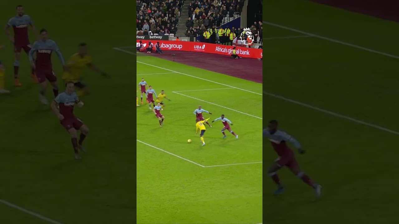 Trademark Nicolas Pepe left-foot finish 😮‍💨