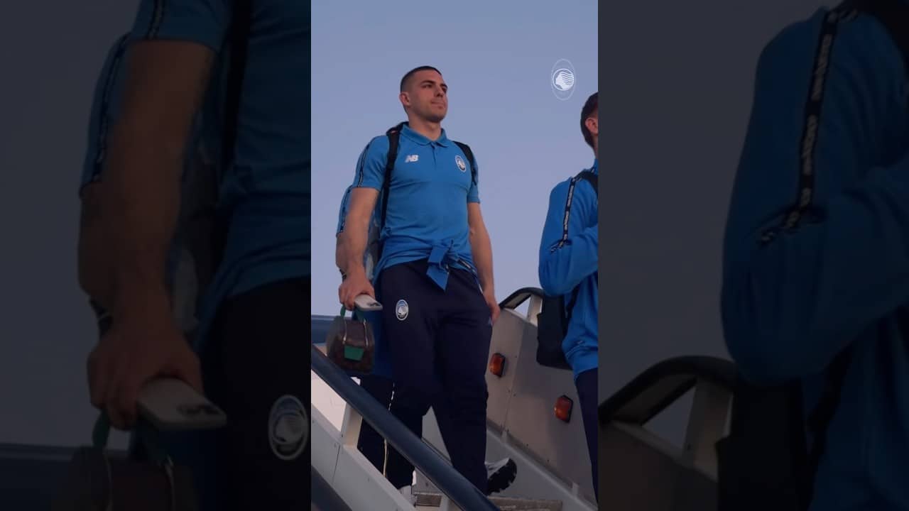 Lecce 🛬📍#LecceAtalanta #GoAtalantaGo ⚫️🔵